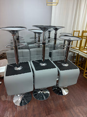Grey Bar Stool