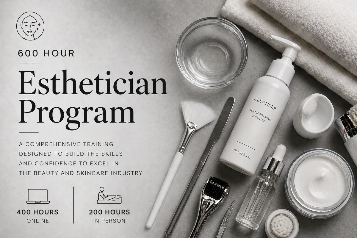 Esthetician Program (600 Hours)
