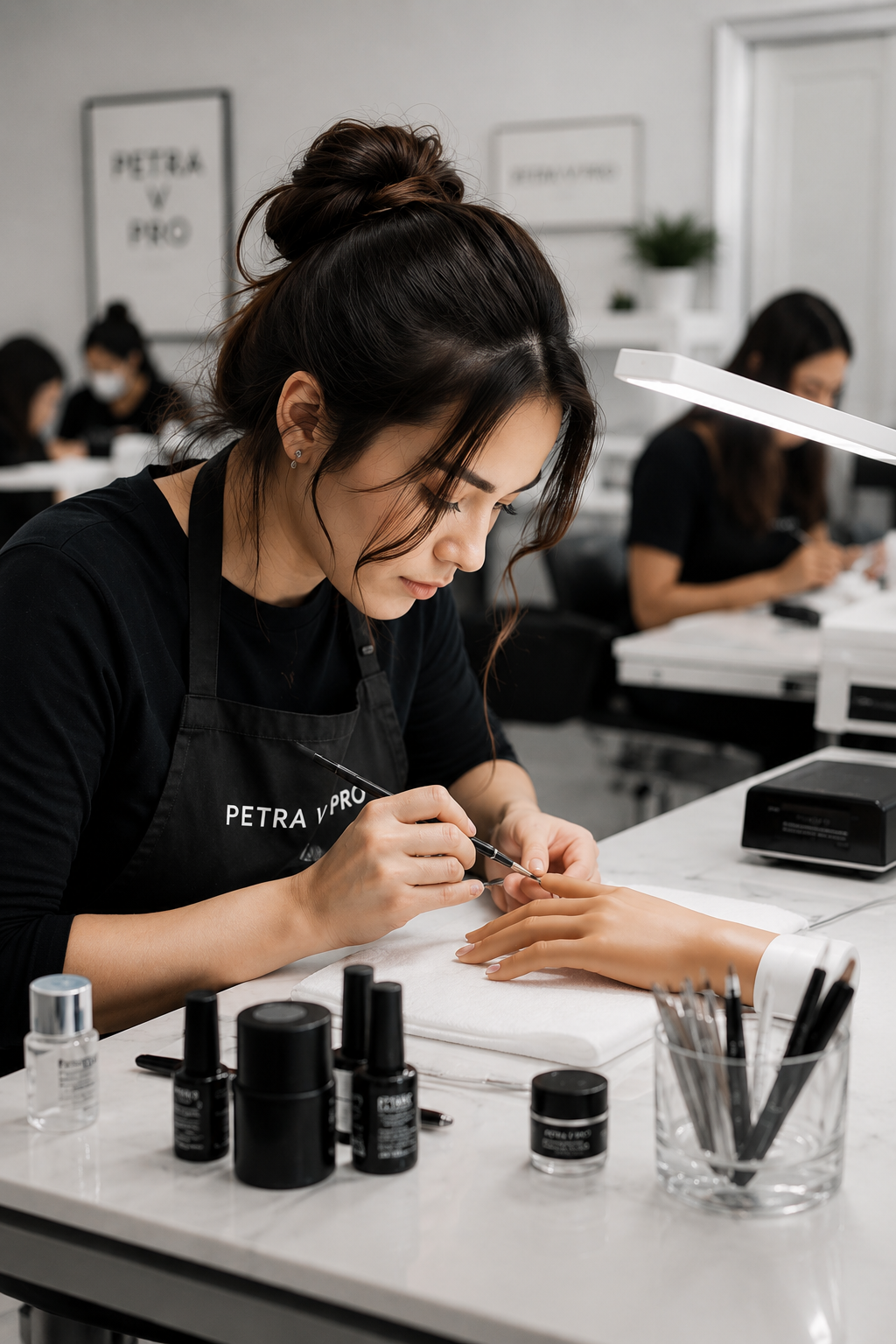 Beauty education student